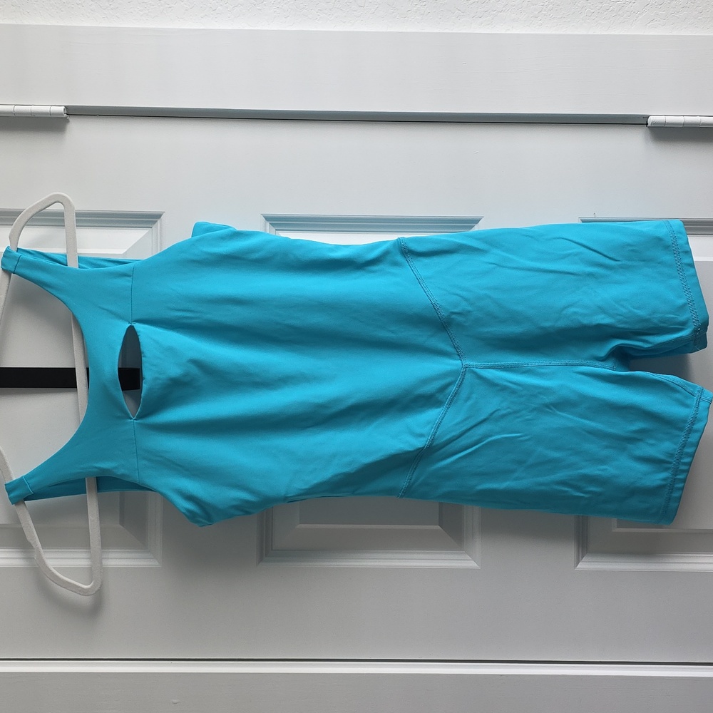 JoyLab Vibrant Blue Sleeveless Romper Small G155
